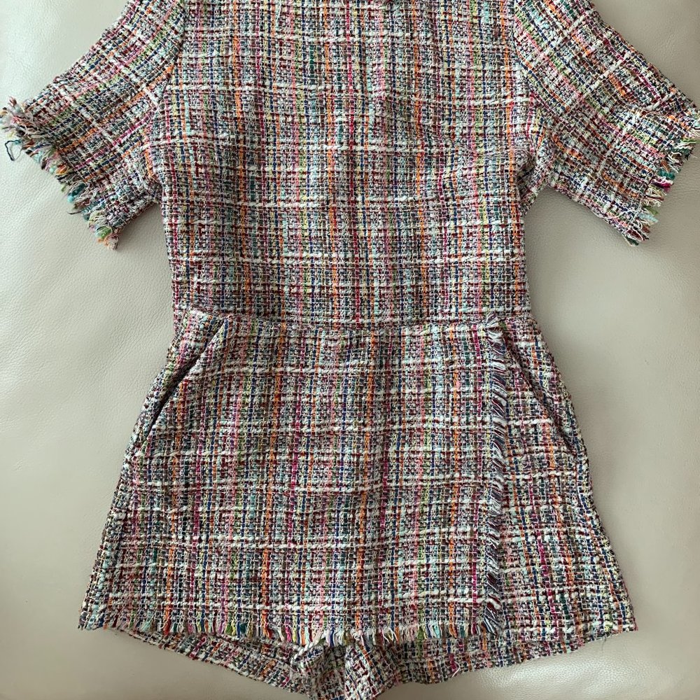 Zara tweed Top and Skort Set